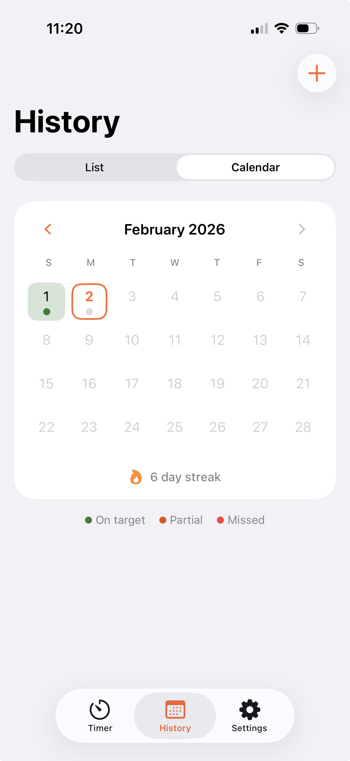 FastTempo graduated fasting onboarding